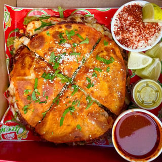 Mini Birria Pizza Box