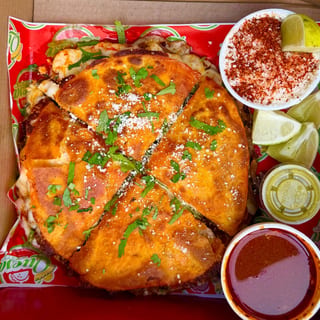 Mini Birria Pizza Box