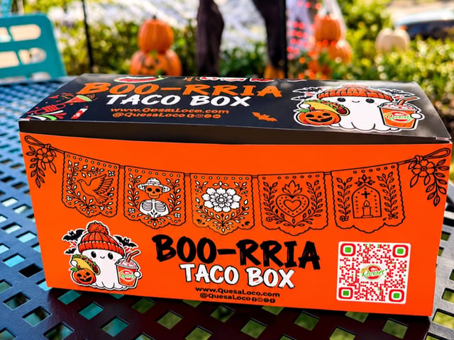 Boo-Rrria Taco Box.