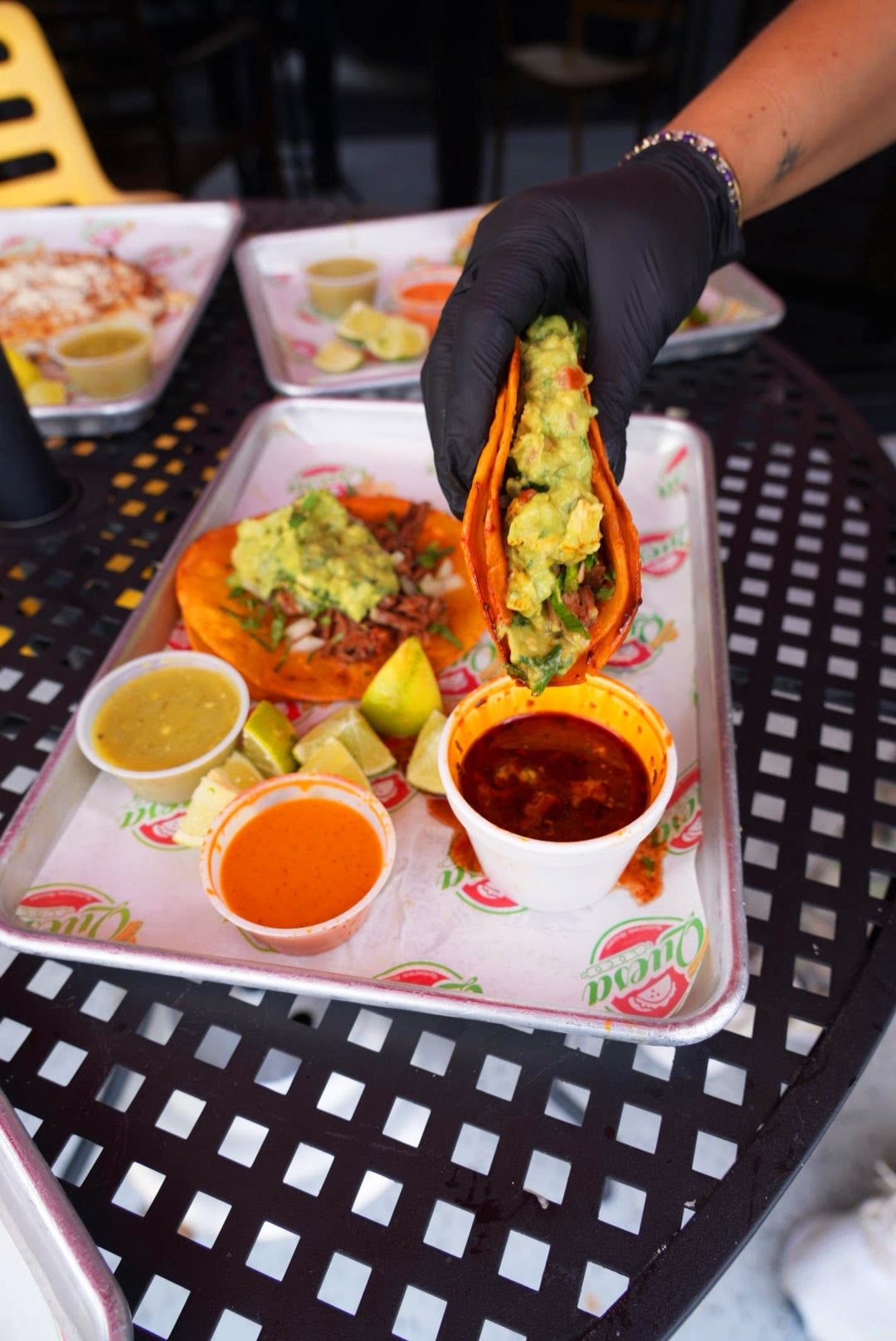 Birria Tijuana Style Taco.