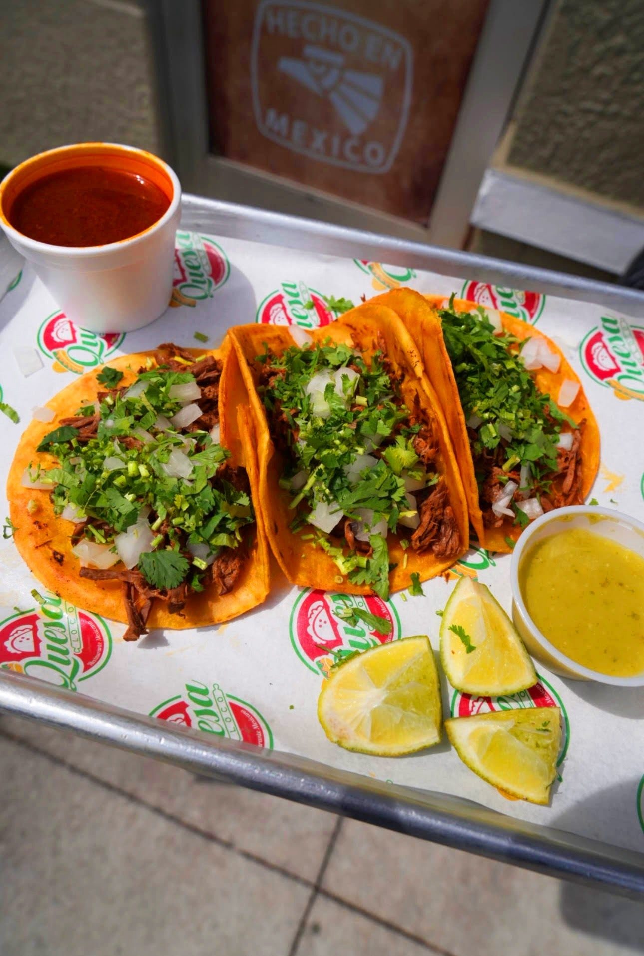 Birria Red Taco.
