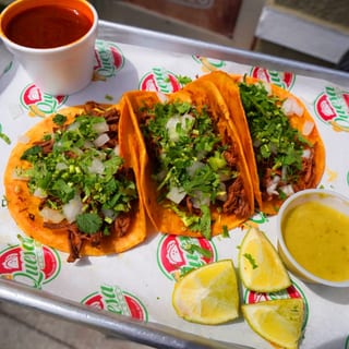 Birria Red Taco