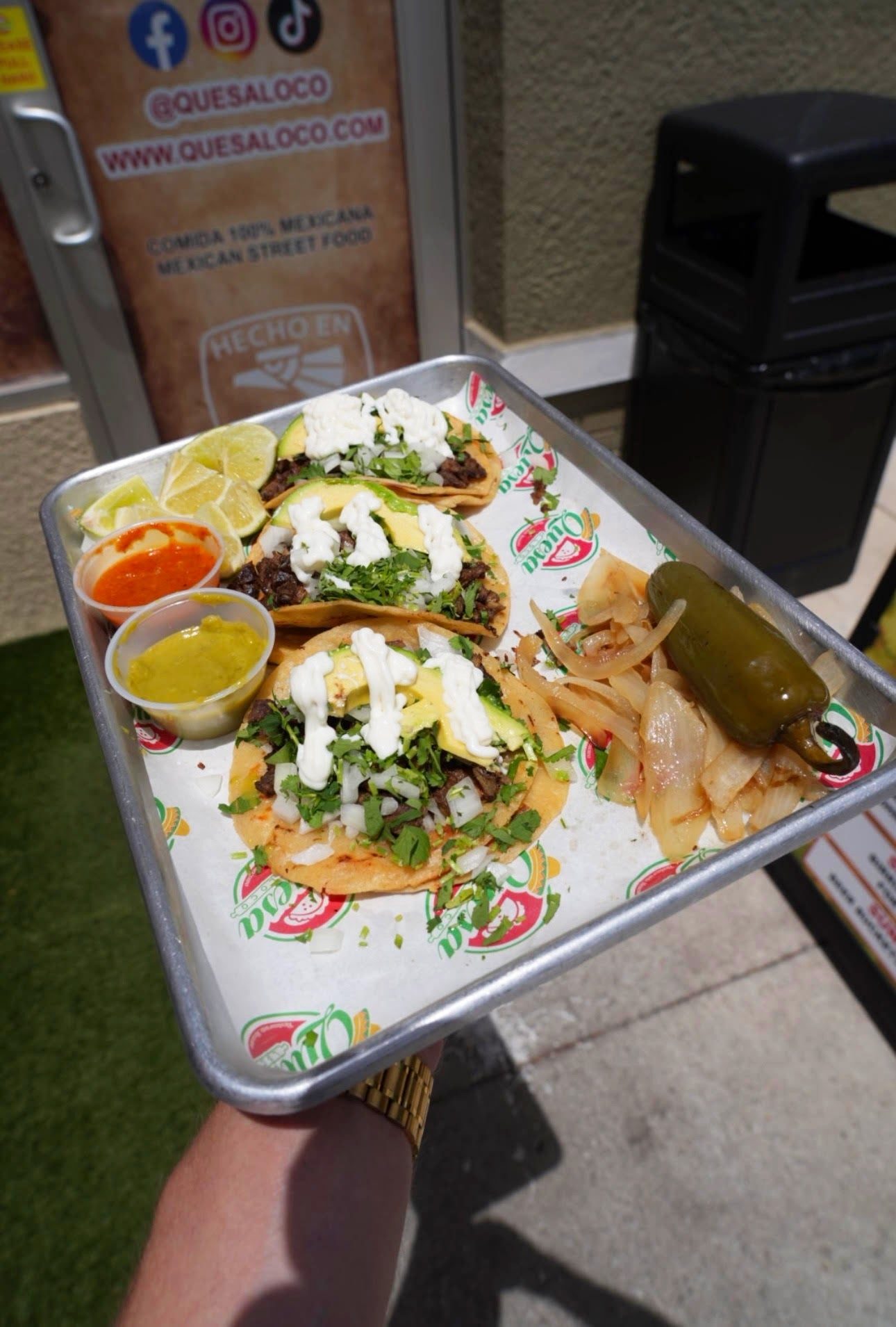 Tacos De Cecina.