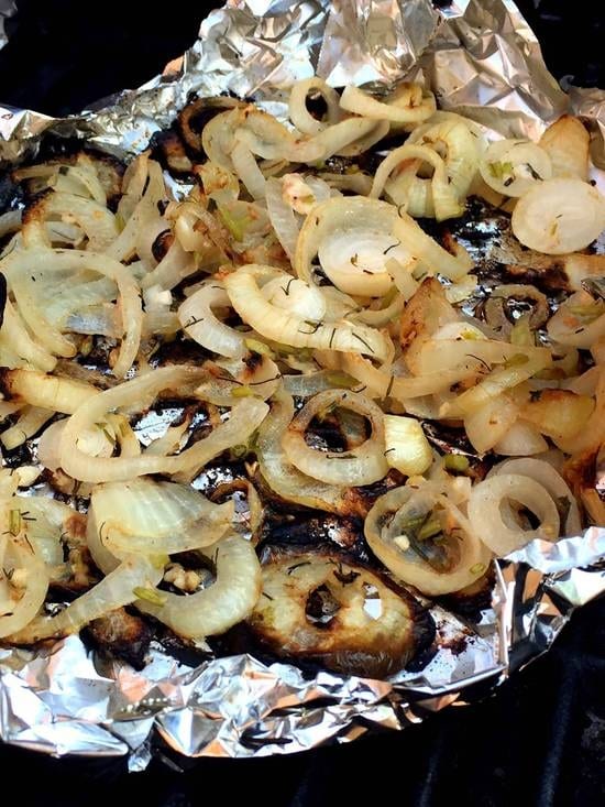 Grilled onions/Jalapenos (Catering).