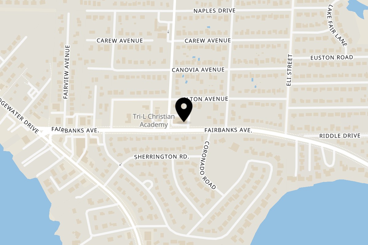 Map showing the location of Quesa Loco Quesa Loco Orlando on 971 W Fairbanks Ave in Orlando
